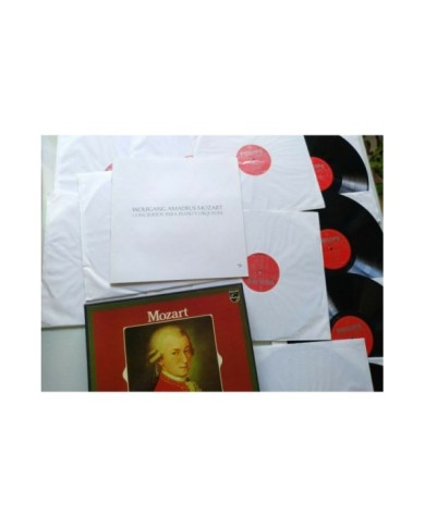 Mozart Conciertos Para Piano y Orquesta Box 12 x LP + Libreto 12" Vinilo VG/VG