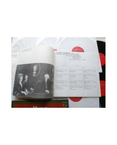 Mozart Conciertos Para Piano y Orquesta Box 12 x LP + Libreto 12" Vinilo VG/VG