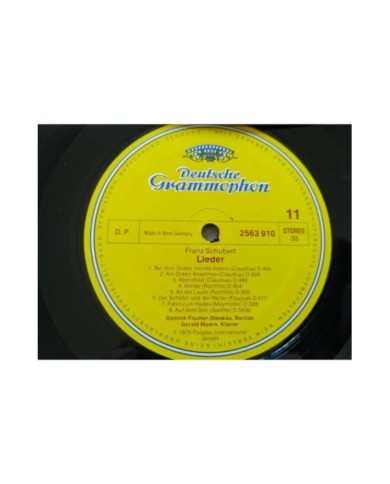 Franz Schubert Lieder Gerald Moore 1970 Box 6 x LP + Libreto 12" Vinilo VG/VG