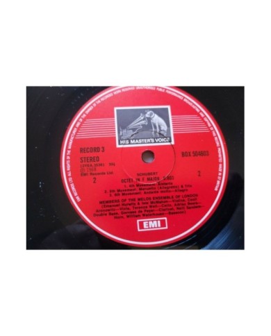 Gervase De Peyer Mozart Brahms Weber 1965 EMI Box 4 x LP 12" Vinilo VG/VG