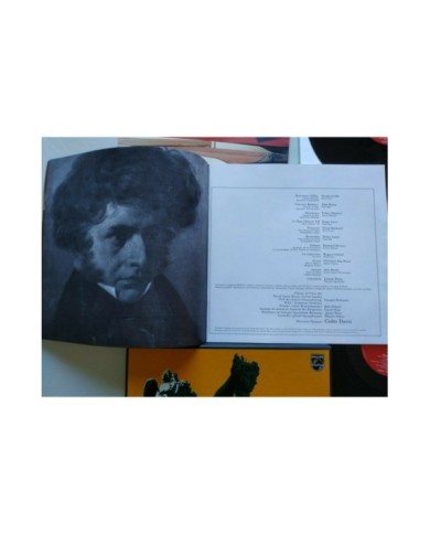 Berlioz Cellini Colin Davis 1972 Philips Box 4 x LP + Libreto 12" Vinilo VG/VG