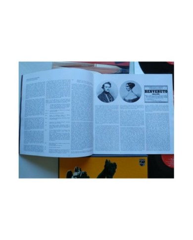 Berlioz Cellini Colin Davis 1972 Philips Box 4 x LP + Libreto 12" Vinilo VG/VG