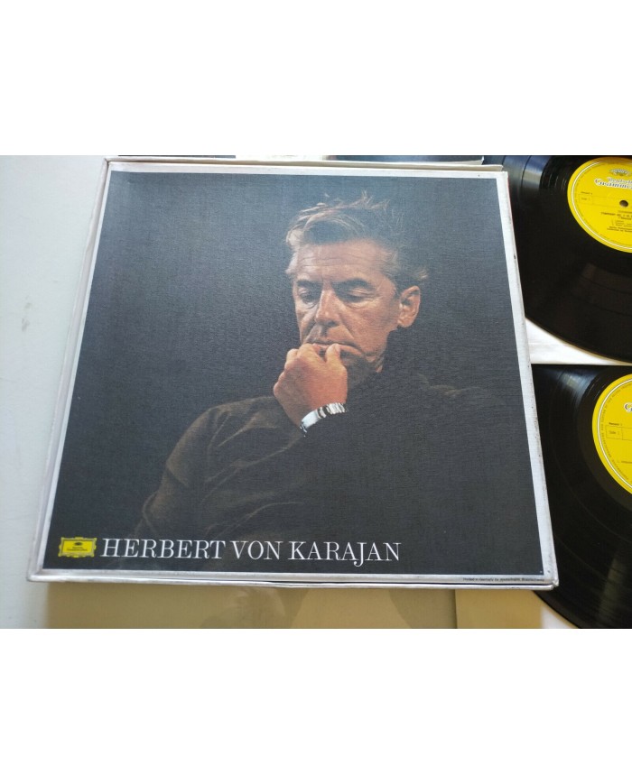 Schumann 4 Symphonies Karajan 1972 UK Edt Box 3 x LP + Libreto 12" Vinilo VG/VG