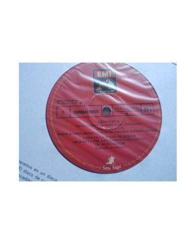 Schumann Genoveva Kurt Masur Moser 1978 Box 3 x LP + Libreto 12" Vinilo VG/VG