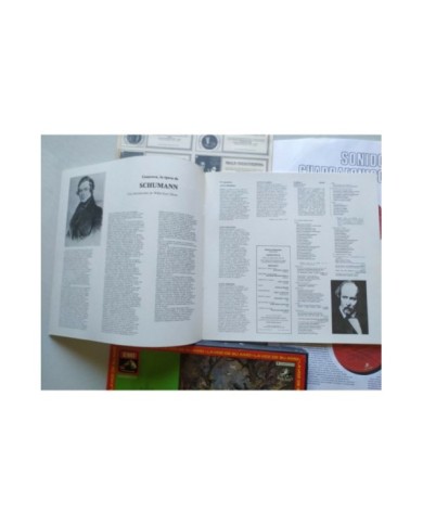 Schumann Genoveva Kurt Masur Moser 1978 Box 3 x LP + Libreto 12" Vinilo VG/VG