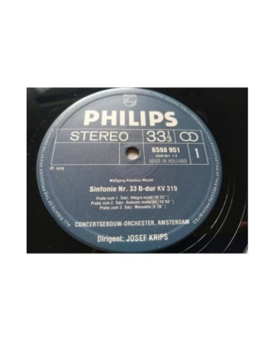 Mozart The 50 Symphonies 1978 Philips Box 16 x LP + Libreto 12" Vinilo VG/VG