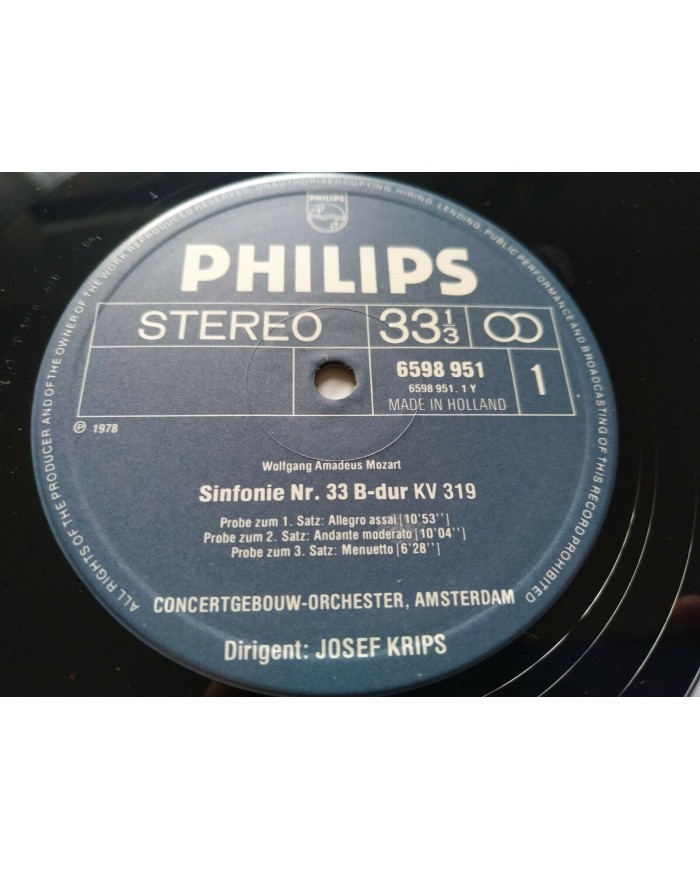 Mozart The 50 Symphonies 1978 Philips Box 16 x LP + Libreto 12" Vinilo VG/VG