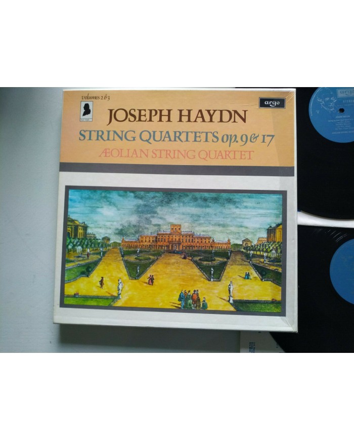 Haydn String Quartets Aeolian 1975 Box 6 x LP + Libreto 12" Vinilo VG/VG 3T