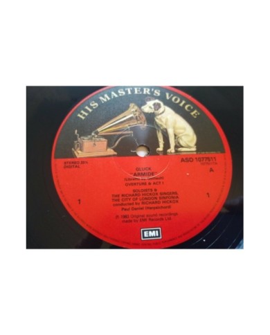 Gluck Armide Hickox Palmer EMI 1983 Box 3 x LP + Libreto 12" Vinilo VG/VG Am