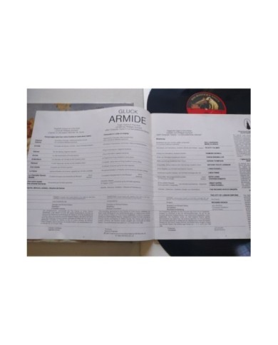 Gluck Armide Hickox Palmer EMI 1983 Box 3 x LP + Libreto 12" Vinilo VG/VG Am