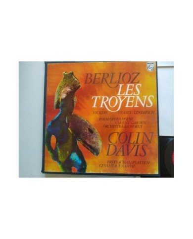 Berlioz Les Troyens Colin Davis 1971 Box 5 x LP + Libreto 12" Vinilo VG/VG Am