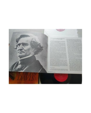 Berlioz Les Troyens Colin Davis 1971 Box 5 x LP + Libreto 12" Vinilo VG/VG Am