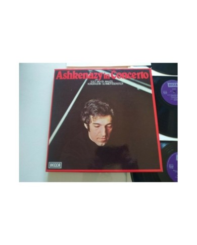 Ashkenazy In Concerto Solti Mehta Maazel Box 4 x LP + Libreto 12" Vinilo VG/VG