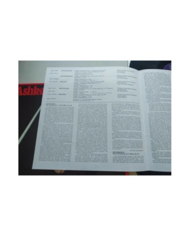 Ashkenazy In Concerto Solti Mehta Maazel Box 4 x LP + Libreto 12" Vinilo VG/VG