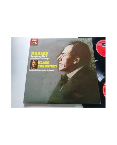 Mahler Symphony Nr 5 Adagio Tennstedt 1979 UK Press 2 x LP 12" Vinilo VG/VG Am