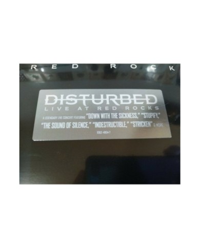 Disturbed Live At Red Rocks - Doble 2 X LP 12" Vinilo 2016 Nuevo - 4T Disturbed Live At Red Rocks - Doble 2 X LP 12" Vinilo 2016 Nuevo - 4T