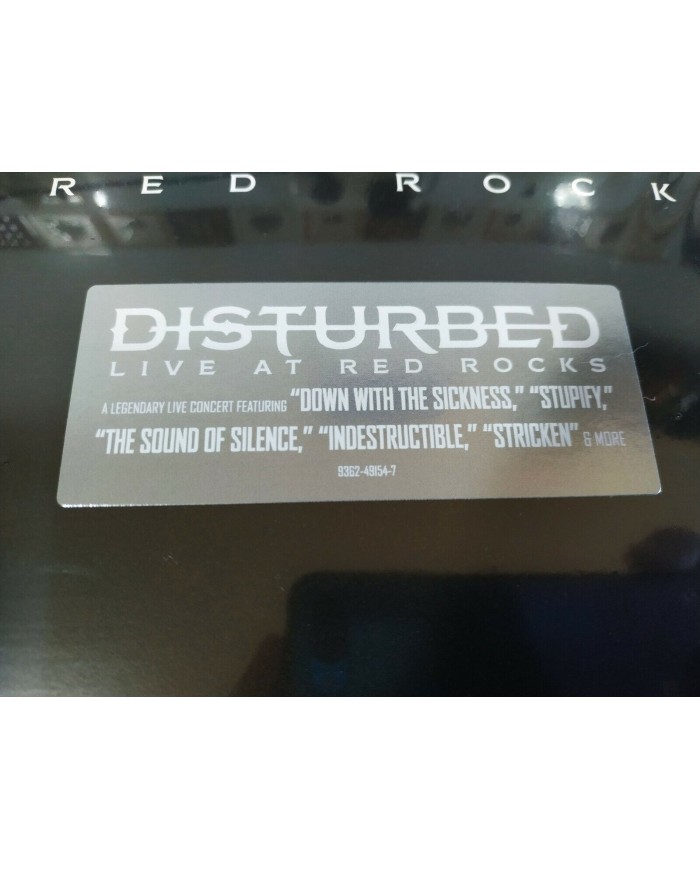 Disturbed Live At Red Rocks - Doble 2 X LP 12" Vinilo 2016 Nuevo - 4T