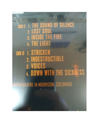 Disturbed Live At Red Rocks - Doble 2 X LP 12" Vinilo 2016 Nuevo - 4T Disturbed Live At Red Rocks - Doble 2 X LP 12" Vinilo 2016 Nuevo - 4T