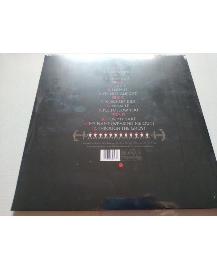 Shinedown Amaryllis Atlantic - 2 x Limited Rustic Green LP Vinilo 12" Nuevo 2T