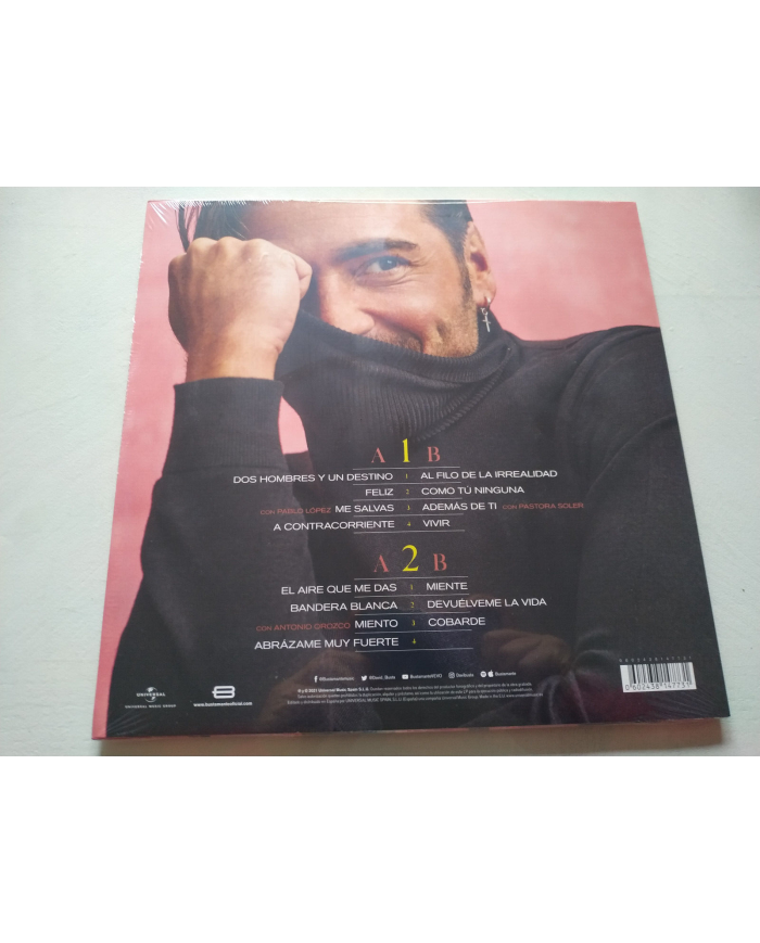 Bustamante David Veinte A?os y Un Destino 2021 - 2 x LP Vinilo 12" Nuevo 2T