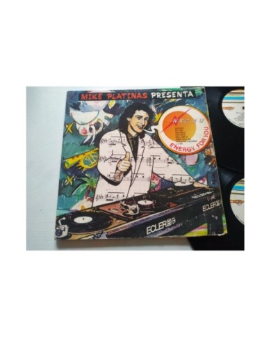 Mike Platinas NRG 4 U Energy For You 1988 Javier Ussia  2 x LP Vinilo 12" G+/G+ Mike Platinas NRG 4 U Energy For You 1988 Javier Ussia  2 x LP Vinilo 12" G+/G+