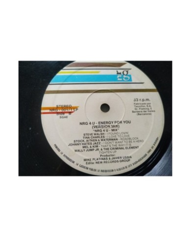 Mike Platinas NRG 4 U Energy For You 1988 Javier Ussia  2 x LP Vinilo 12" G+/G+ Mike Platinas NRG 4 U Energy For You 1988 Javier Ussia  2 x LP Vinilo 12" G+/G+