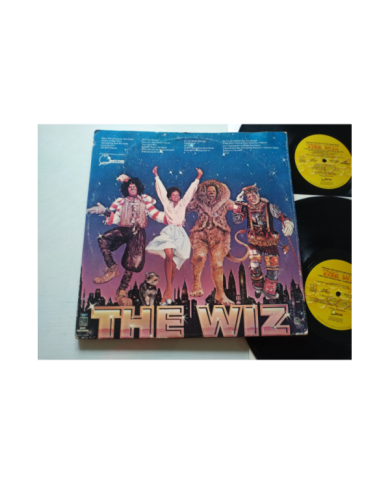 The Wiz Michael Jackson Diana Ross Soundtrack 1978 - 2 x LP 12" Vinilo VG/VG Am The Wiz Michael Jackson Diana Ross Soundtrack 1978 - 2 x LP 12" Vinilo VG/VG Am