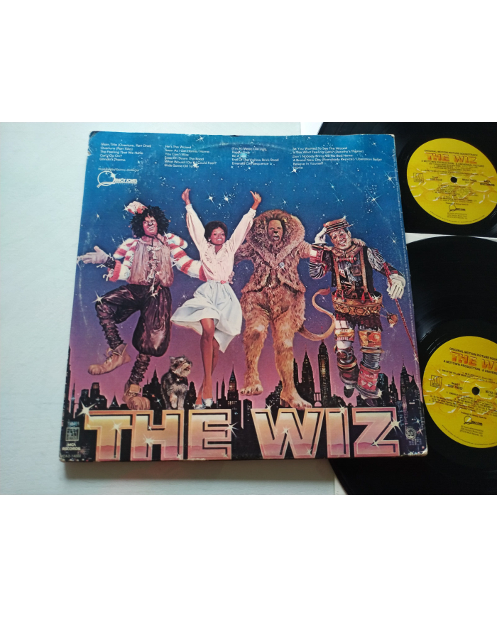 The Wiz Michael Jackson Diana Ross Soundtrack 1978 - 2 x LP 12" Vinilo VG/VG Am