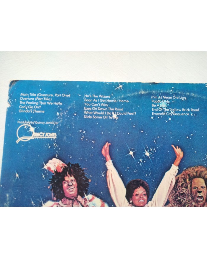 The Wiz Michael Jackson Diana Ross Soundtrack 1978 - 2 x LP 12" Vinilo VG/VG Am