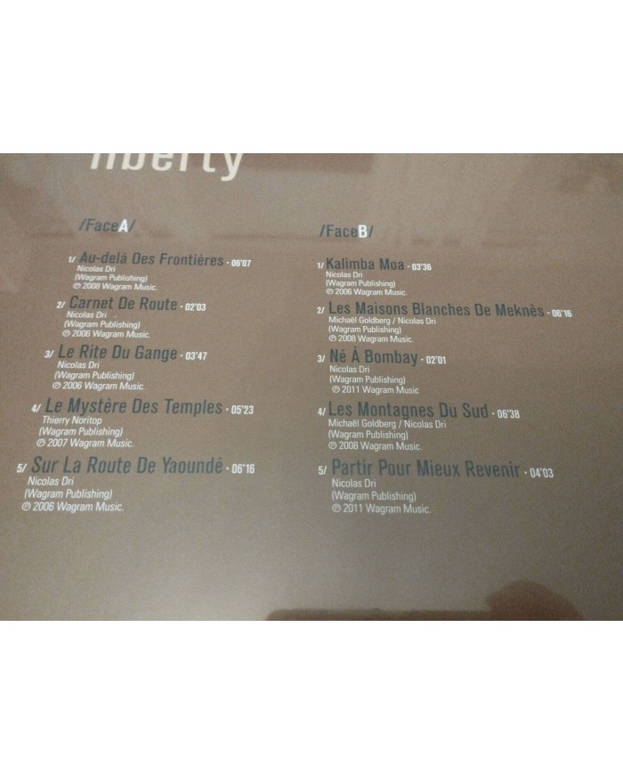 Yann Arthus Bertrand Liberty Collection 2019 Wagram - LP Vinilo 12" Nuevo
