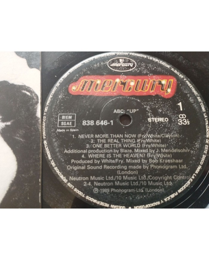 ABC Up 1989 Phonogram Spain Press - LP Vinilo 12" VG/VG Am