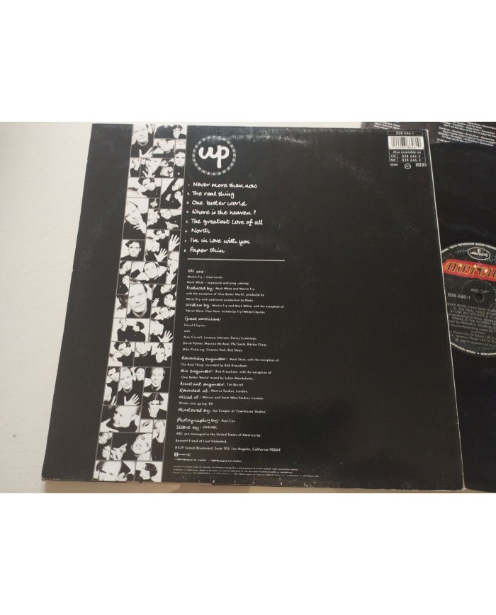 ABC Up 1989 Phonogram Spain Press - LP Vinilo 12" VG/VG Am