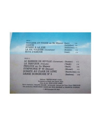 Paul Mauriat Classics In The Air Philips 1985 826072-1 - LP Vinilo 12" VG/VG