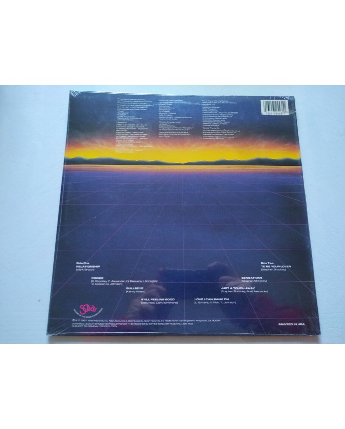 Power Lakeside 1987 USA Press Solar Records - LP Vinilo 12" Nuevo Am