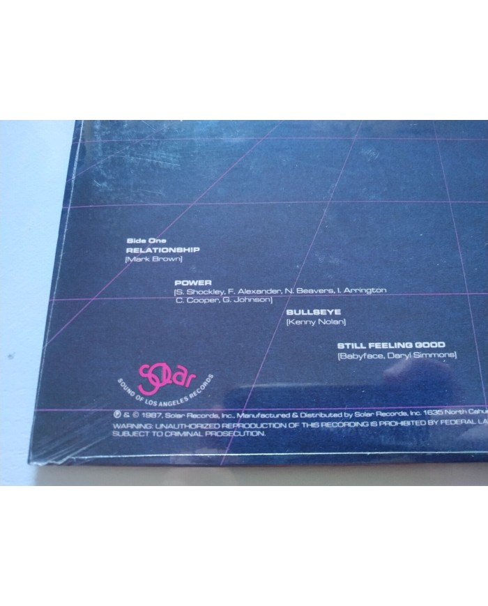 Power Lakeside 1987 USA Press Solar Records - LP Vinilo 12" Nuevo Am
