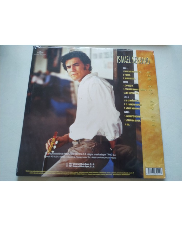 Ismael Serrano Atrapados en Azul 2021 - 2 x LP Vinilo 12" Nuevo