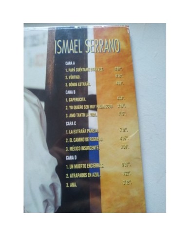 Ismael Serrano Atrapados en Azul 2021 - 2 x LP Vinilo 12" Nuevo