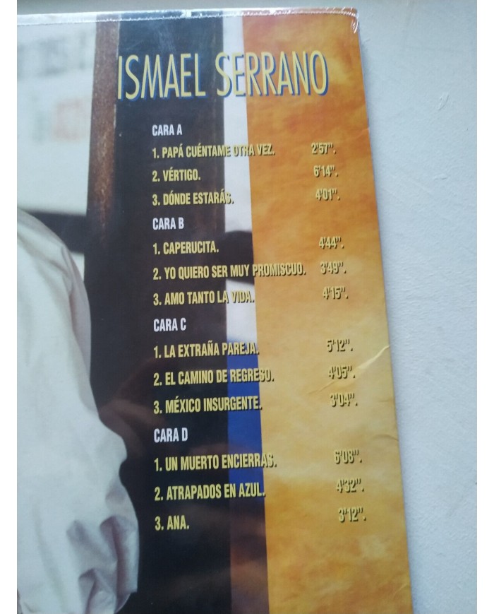 Ismael Serrano Atrapados en Azul 2021 - 2 x LP Vinilo 12" Nuevo