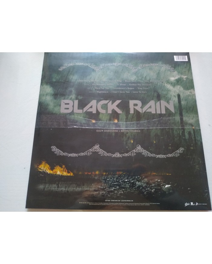 Ozzy Osbourne Black Rain 2019 Epic EU Press - 2 x LP Vinilo 12" Nuevo
