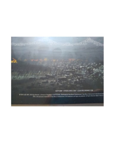 Ozzy Osbourne Black Rain 2019 Epic EU Press - 2 x LP Vinilo 12" Nuevo