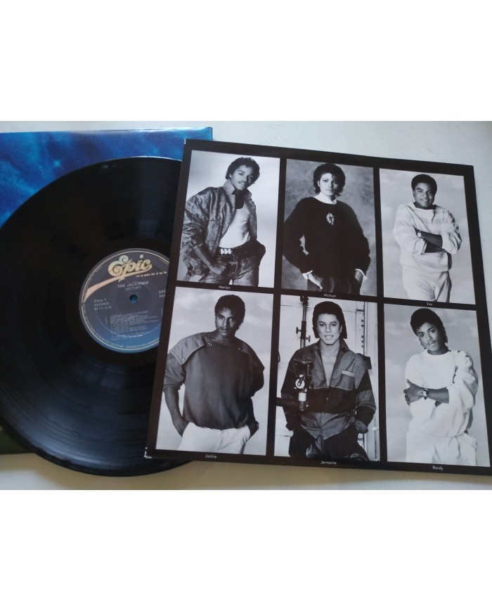 The Jacksons Victory Epic 1984 Spain First Press 86303 - LP Vinilo 12" VG/VG Rm