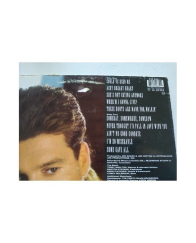 Billy Ray Cyrus Some Gave All Spain First Press 1992 - LP Vinilo 12" G+/VG Am