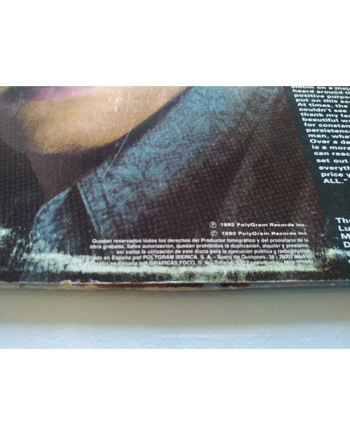 Billy Ray Cyrus Some Gave All Spain First Press 1992 - LP Vinilo 12" G+/VG Am