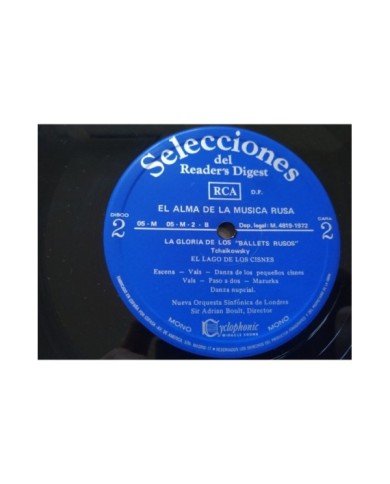 El Alma de la Musica Rusa 1972 Readers Digest RCA - Box 9 x LP 12" Vinilo VG/VG