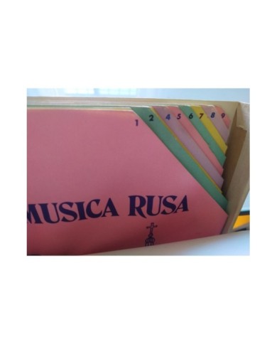 El Alma de la Musica Rusa 1972 Readers Digest RCA - Box 9 x LP 12" Vinilo VG/VG