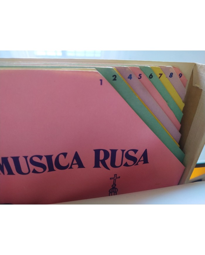 El Alma de la Musica Rusa 1972 Readers Digest RCA - Box 9 x LP 12" Vinilo VG/VG