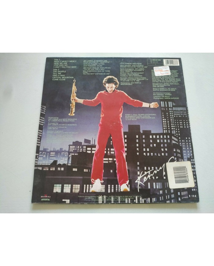 Kenny G Kenny G 1982 Arista Spain First Press - LP Vinilo 12" VG/VG Am
