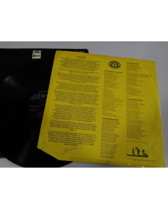 STEPPENWOLF SELF TITLED LP VINILO 12" DISCOLIBRO Edicion Espa?a 1970 G+/G+ - 2T