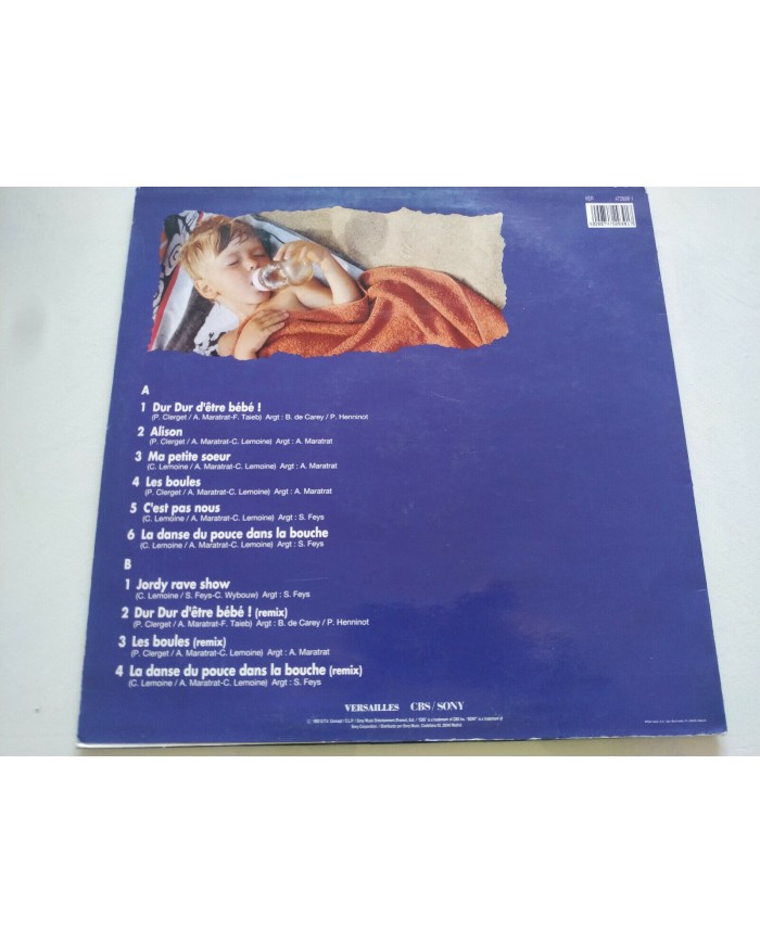 Jordy Pochette Surprise 1992 CBS Spain First Press - LP Vinilo 12" VG/VG