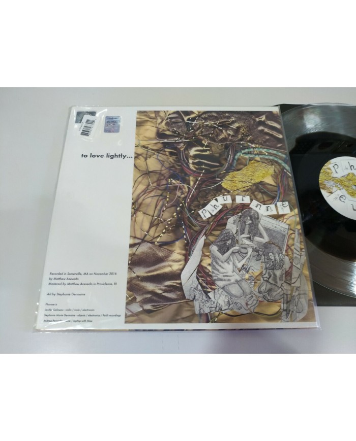 Phurnne To Love Lightly 2016 - LP Vinilo 12" VG+/VG+ - 3T